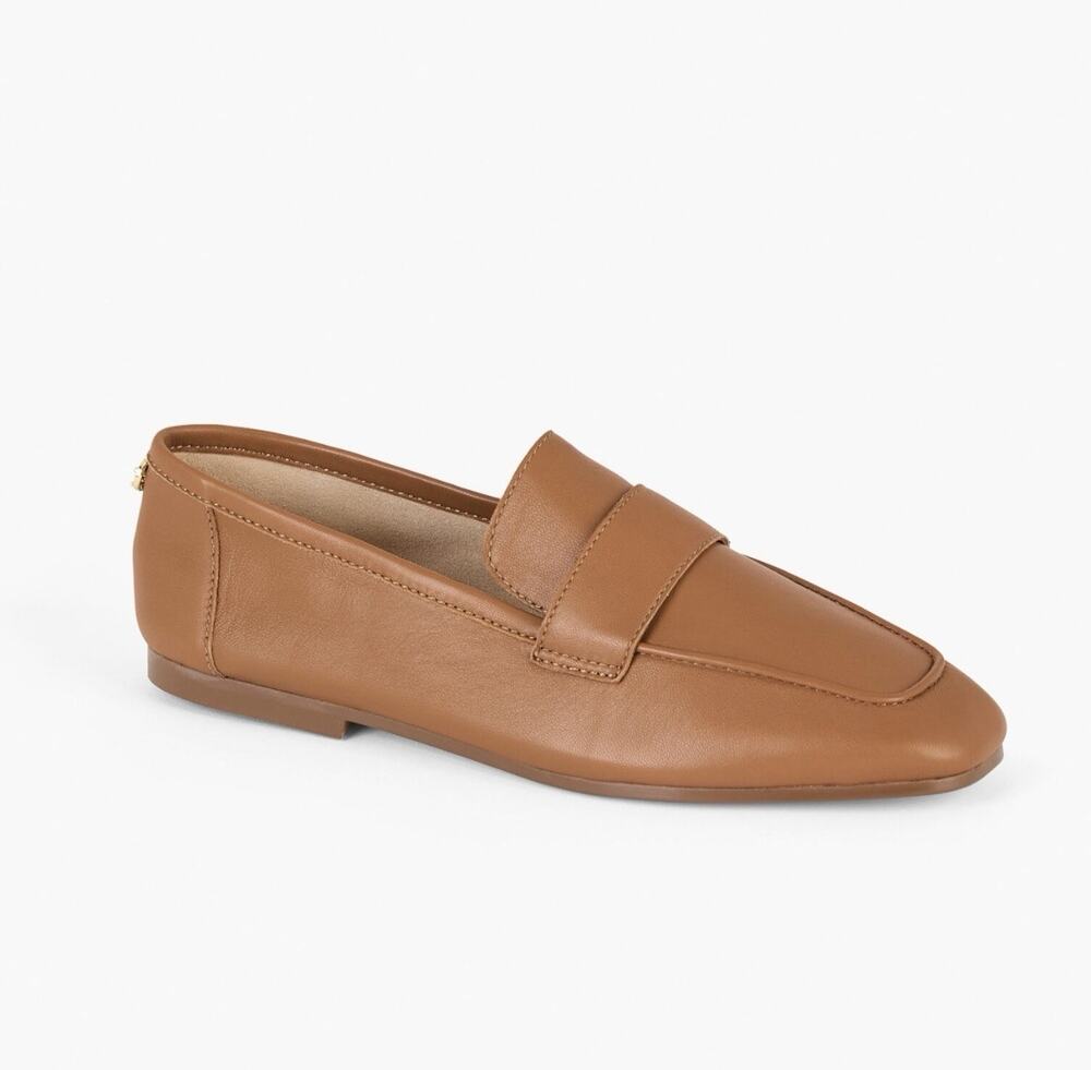 Talbots Audrey Nappa Loafers Womens Size 9 New Leather Comfort Slip On